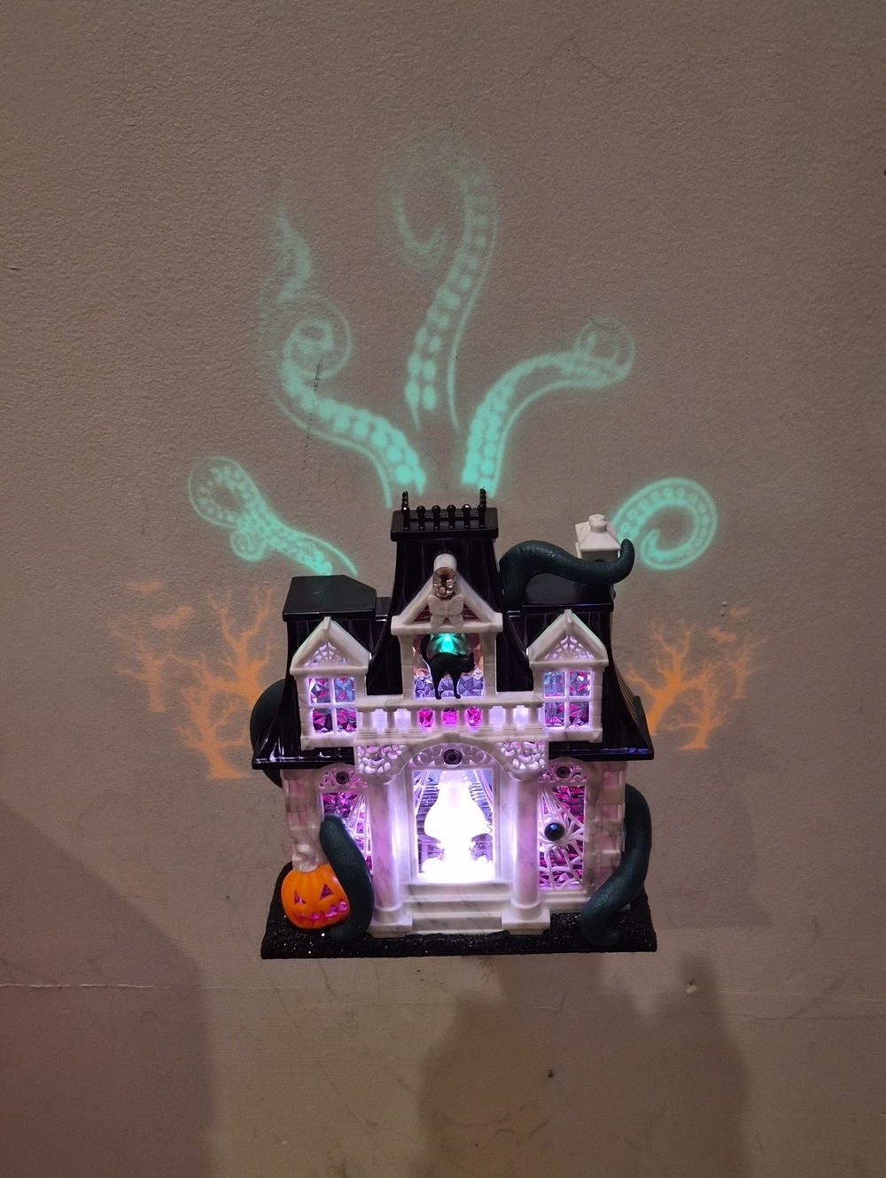 Haunted Mansion LED Projection wall flower Holiday Decor - from Bath and Body